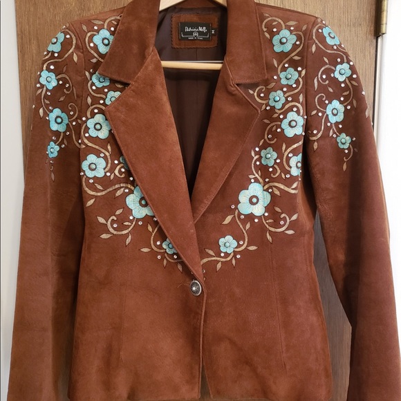 Patricia Wolf Jackets & Blazers - Vintage Suede Leather Western Jacket